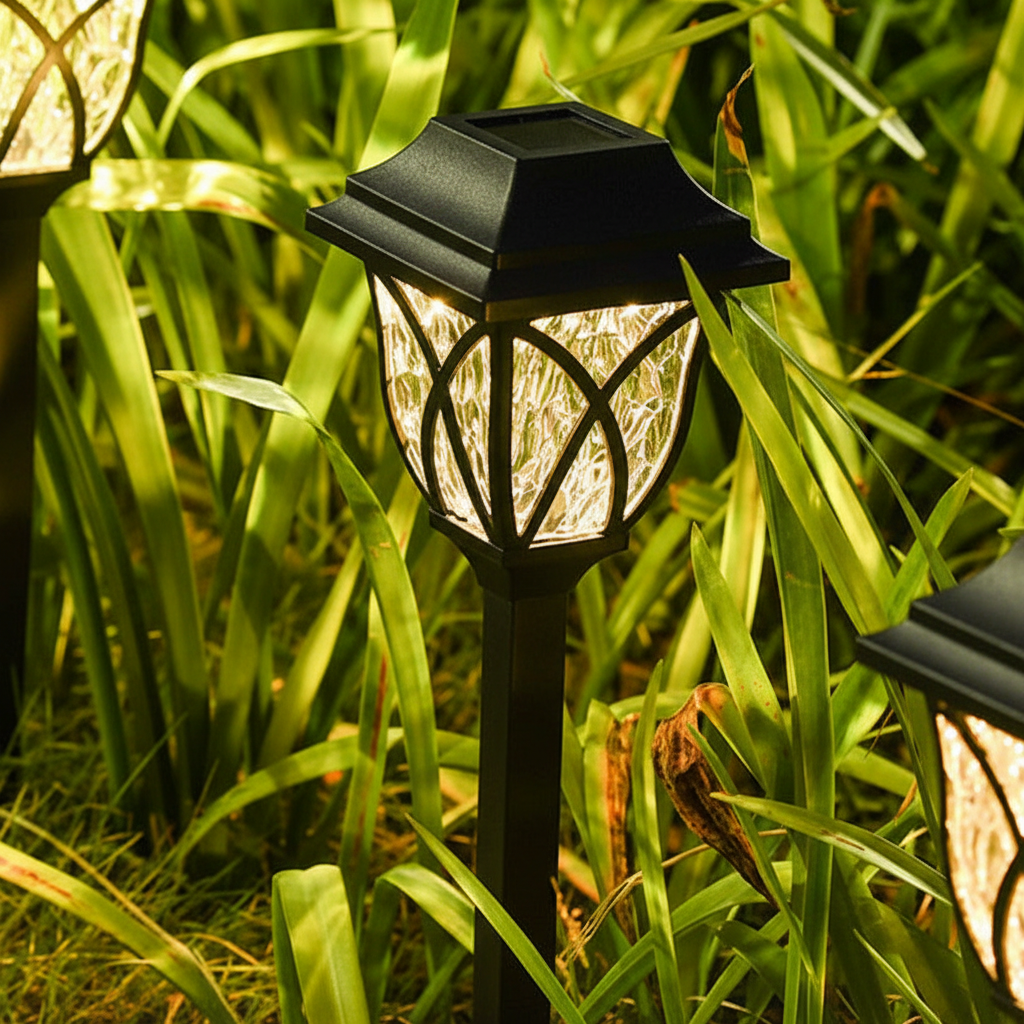 Solarwegleuchte Edelstahl Kunststoff - SunPathia