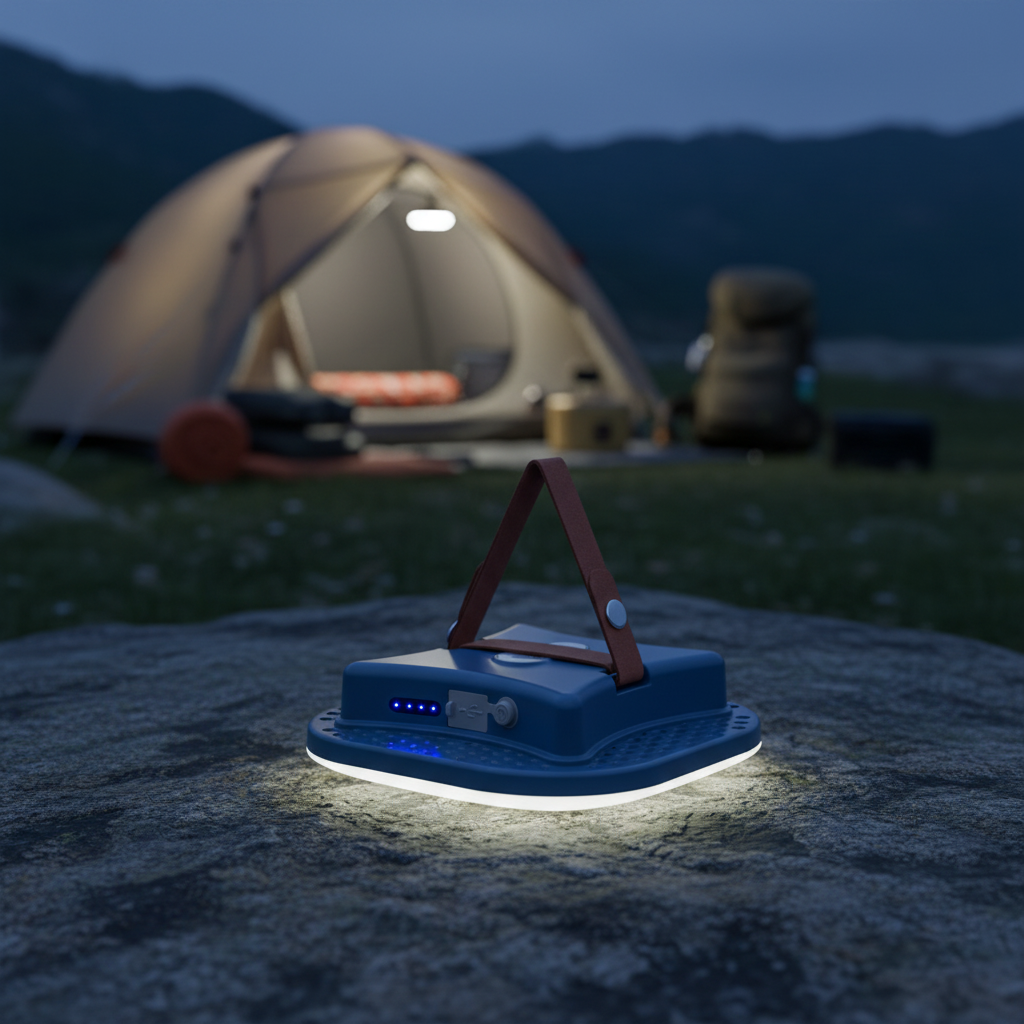 Tragbare LED Campinglampe - EcoBrighto