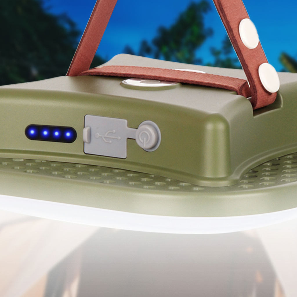 Tragbare LED Campinglampe - EcoBrighto