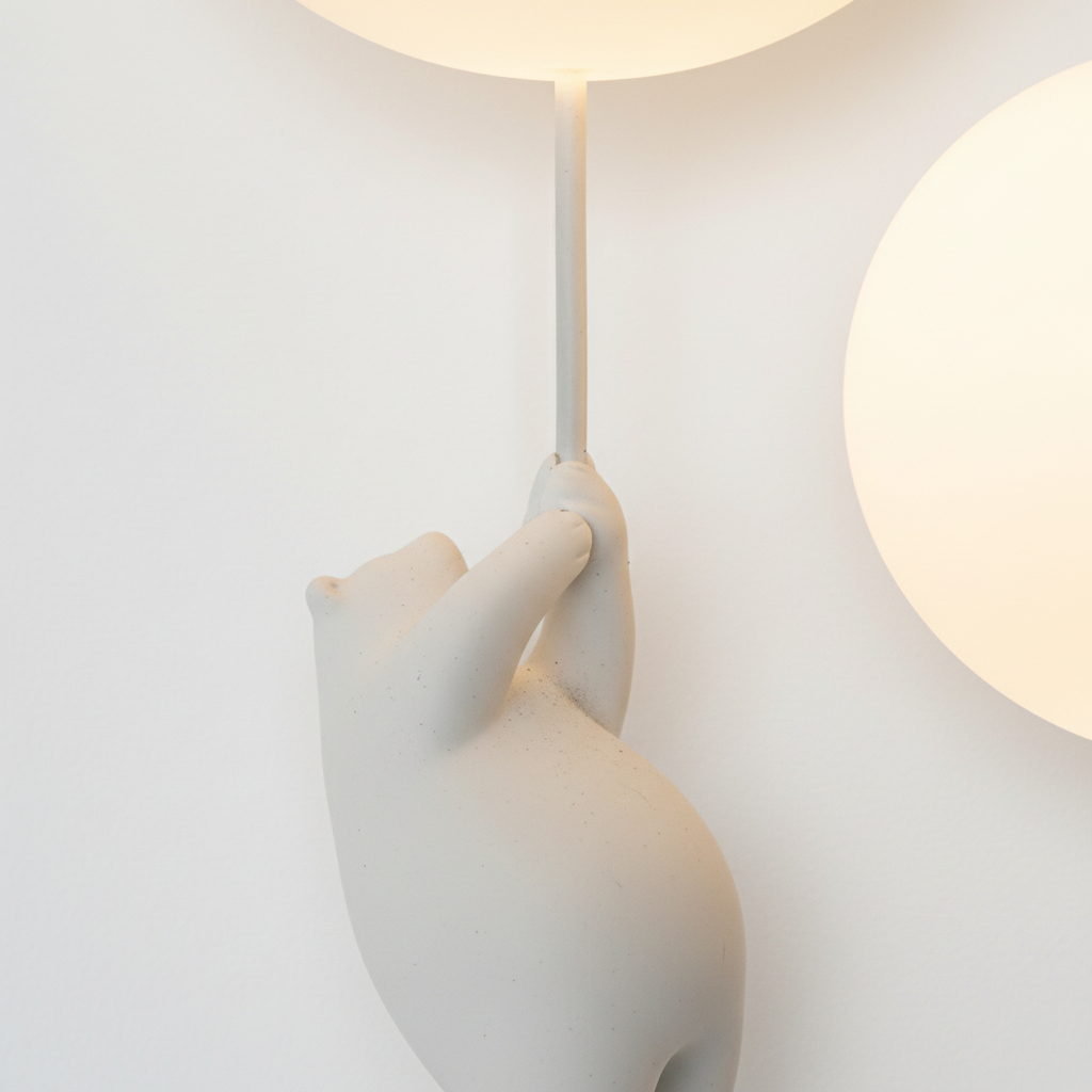 Verspielte Kinderzimmerleuchte - BalloonBearo