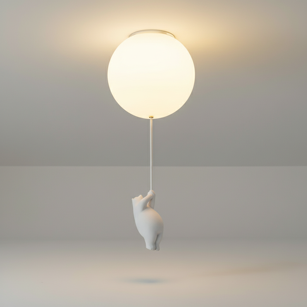 Verspielte Kinderzimmerleuchte - BalloonBearo