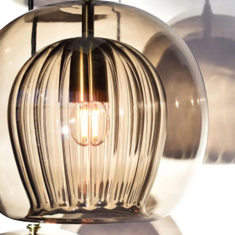 Verstellbare Glas Hängeleuchte - Pendantra