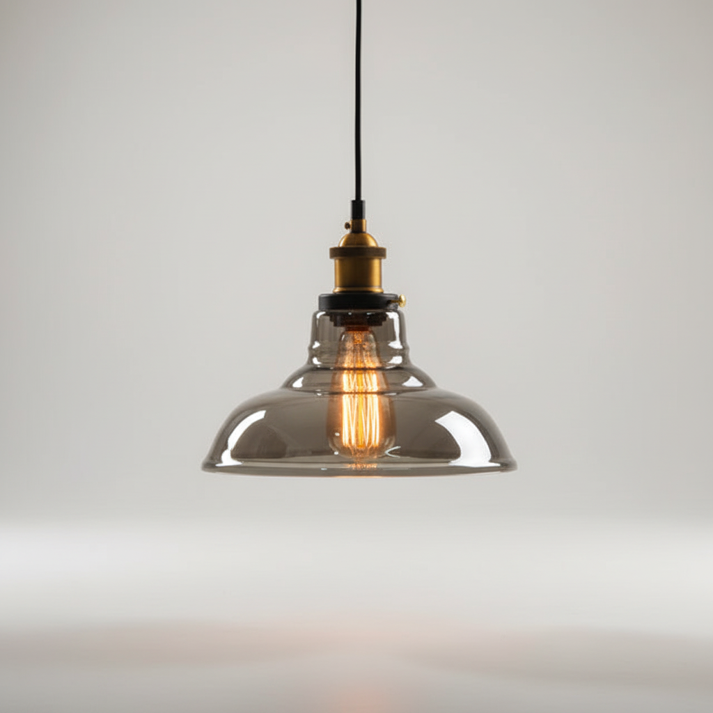 Vintage Industrieglas Hängeleuchte - VeloriaLight