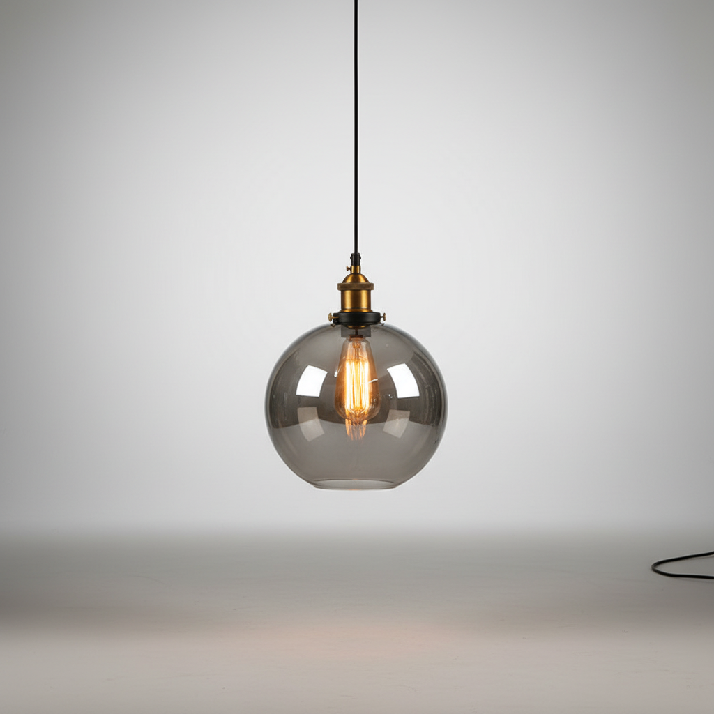 Vintage Industrieglas Hängeleuchte - VeloriaLight