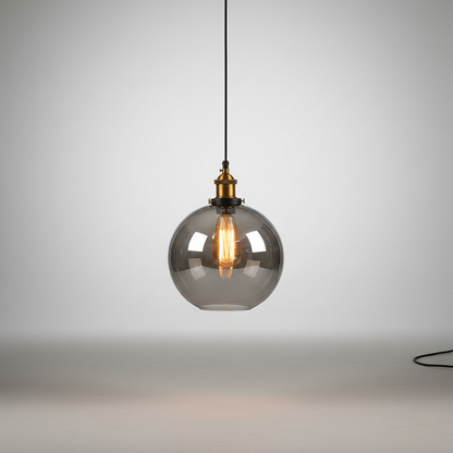 Vintage Industrieglas Hängeleuchte - VeloriaLight