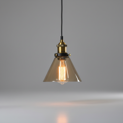 Vintage Industrieglas Hängeleuchte - VeloriaLight