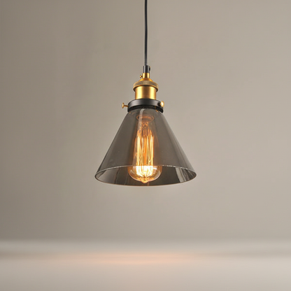 Vintage Industrieglas Hängeleuchte - VeloriaLight