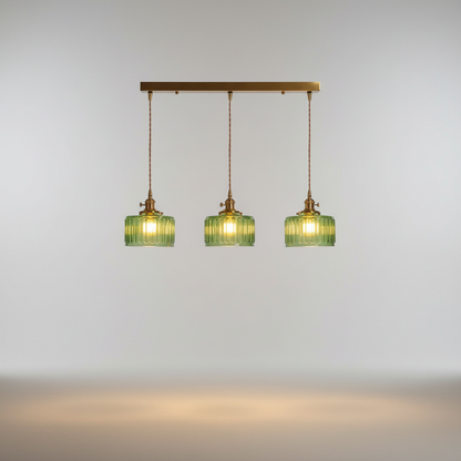 Vintage Kristall Hängelampe - Glassvibe