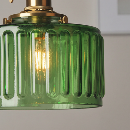 Vintage Kristall Hängelampe - Glassvibe