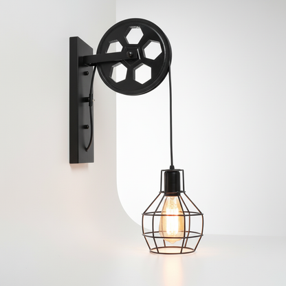 Vintage LED Wandlampe - ForgeShine