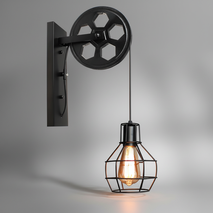 Vintage LED Wandlampe - ForgeShine