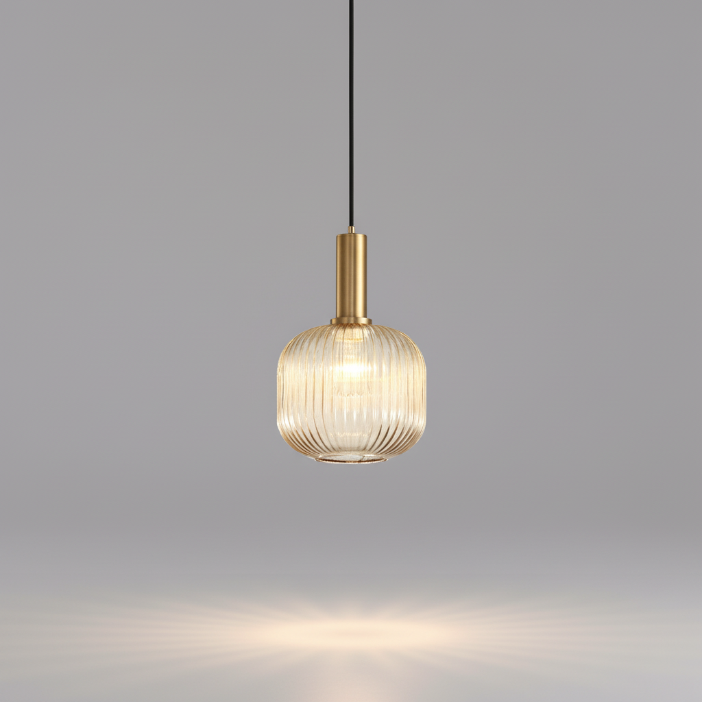 Vintage Stil Pendelleuchte - Glassence