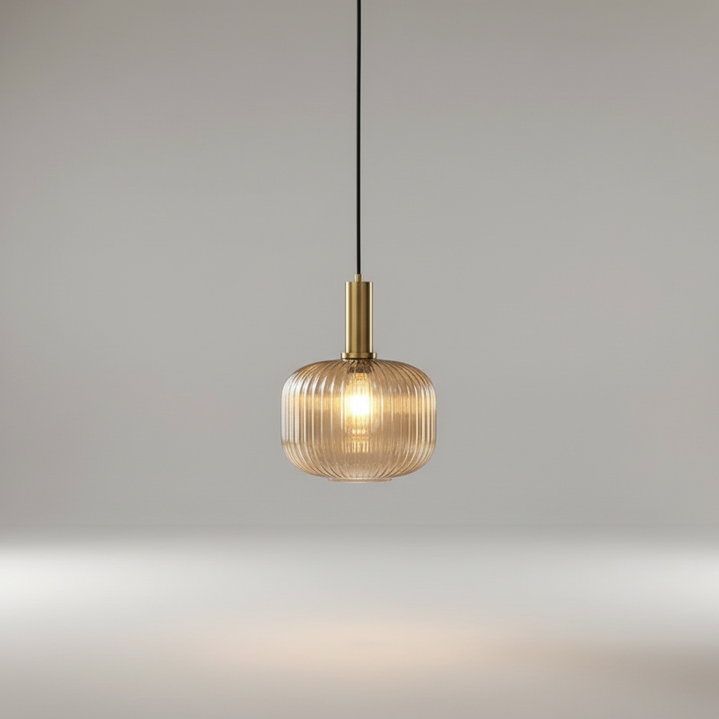 Vintage Stil Pendelleuchte - Glassence