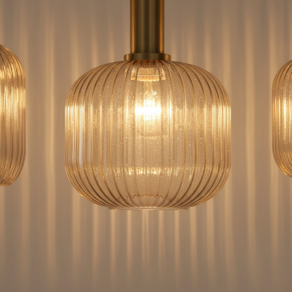 Vintage Stil Pendelleuchte - Glassence