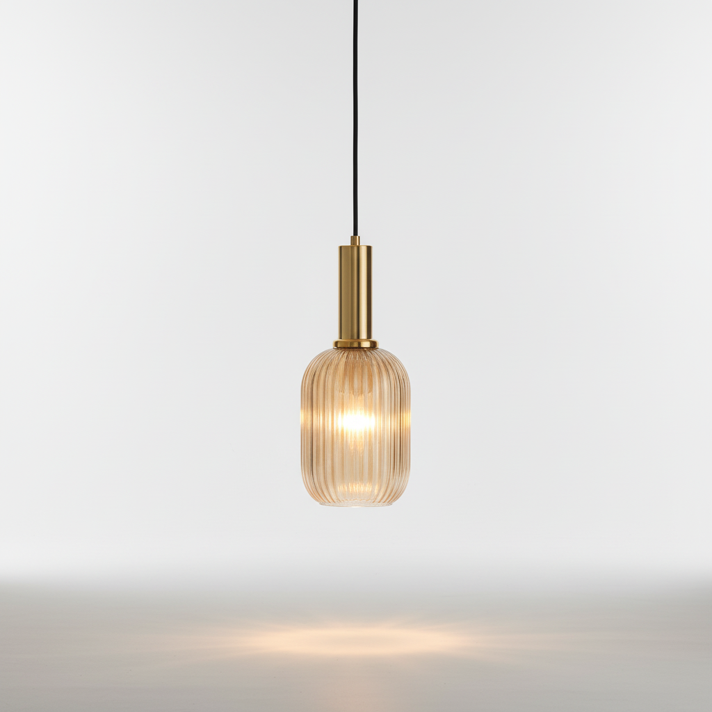 Vintage Stil Pendelleuchte - Glassence