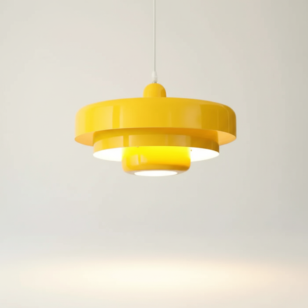 Vintage Stil Metallhängeleuchte - AmbientRing