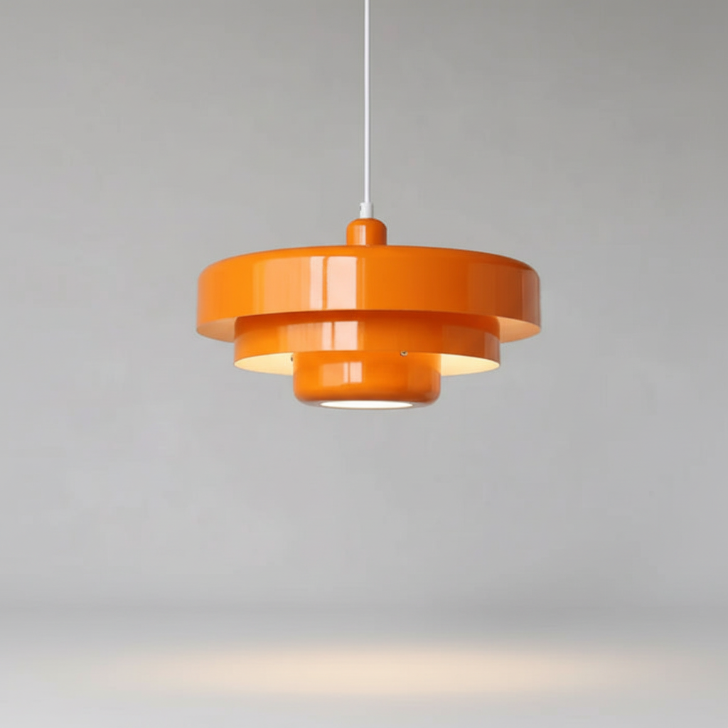 Vintage Stil Metallhängeleuchte - AmbientRing