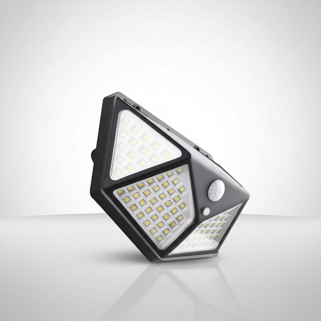 Wandmontierte Solarleuchte - LumoEdge