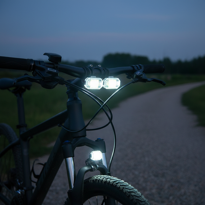 Wetterbeständige Outdoor Taschenlampe - GlowQuest