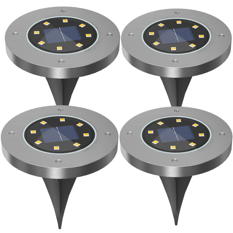 Wetterfeste Außenleuchte Edelstahloptik - PathGleam