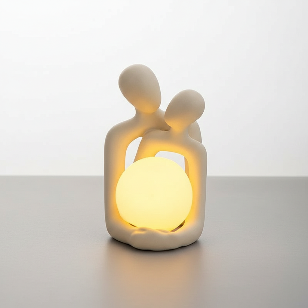 Keramische Tischleuchte Skulptur - Ceramoon