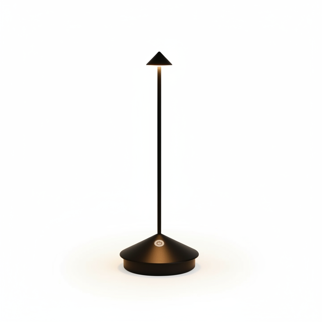ClarityGlow – Wireless LED Table Lamp