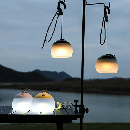 Tragbare Vintage Campinglampe - NightSphere
